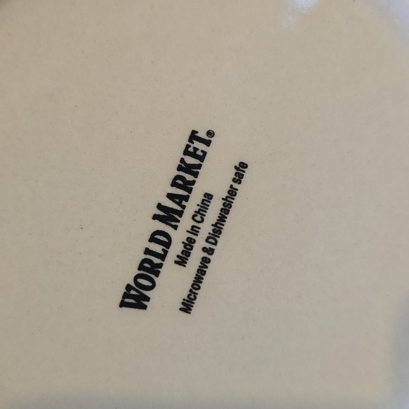 World Market Hand-Painted Floral Mug with Lemon Handle - Picture 6 of 6